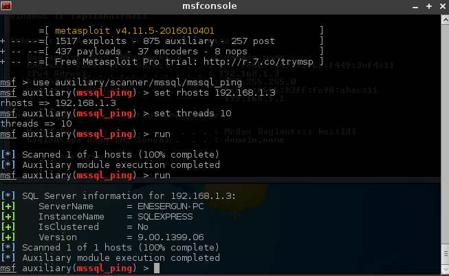 mssqlping