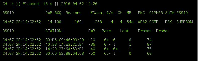 5-airodump station